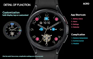ACRO 27 Simple Gold Watchface Screenshot 3