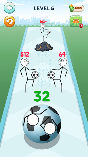 Stickman Roll Screenshot 3