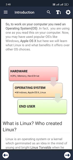 Linux Guide Screenshot 2