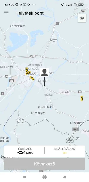 Tempo Taxi Szeged Screenshot 1
