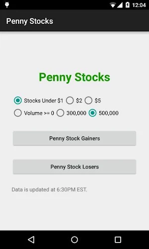 Penny Stocks Pro Screenshot 0