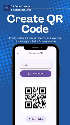 QR Code Scanner & Generator Screenshot 3
