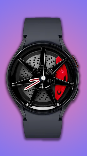 Sport Star Rim Watch Face Screenshot 2