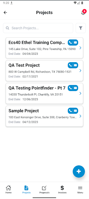 ECS Client Portal Screenshot 3