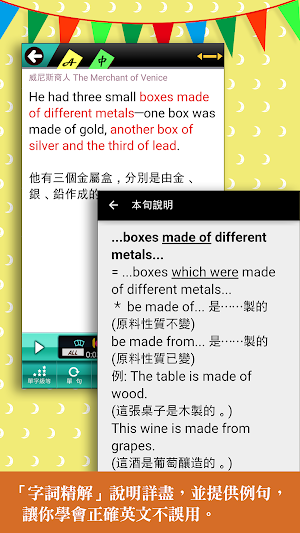 常春藤英文讀本 05 威尼斯商人 Screenshot 2