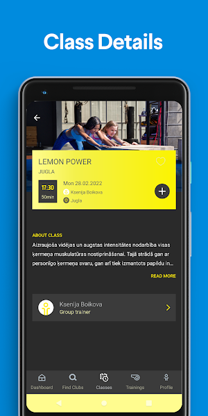 Lemon Gym Latvia Screenshot 0