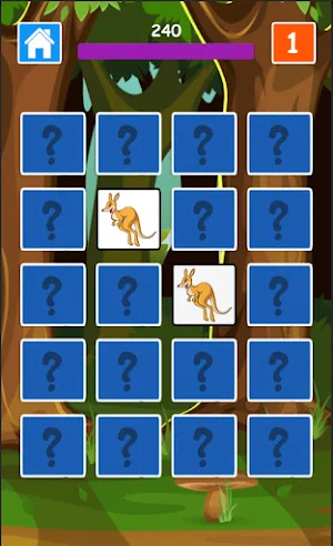 Animal Memory Game for Kids + Birds Fruits & More Screenshot 3