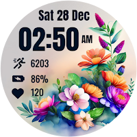 Flora Elegant Watch Face