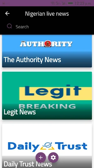 Nigerian Live News Screenshot 0