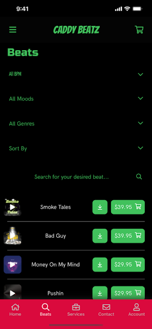 Caddy Beatz Screenshot 1
