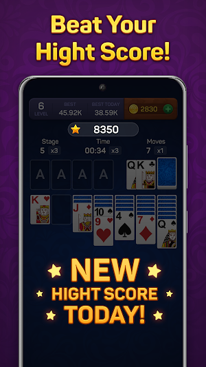Solitaire Supreme Card Kingdom Screenshot 1