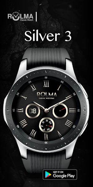 Rolma Silver 3 Watchface Screenshot 2