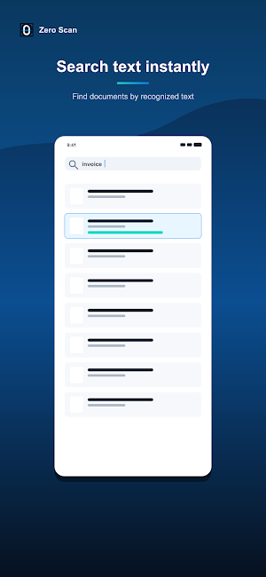 Zero Scan: PDF Scanner Screenshot 1