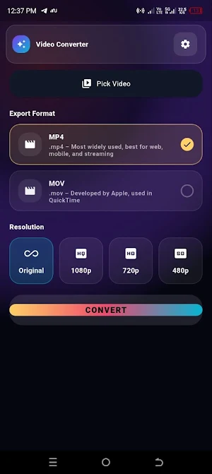 video converter mp4 offline Screenshot 0