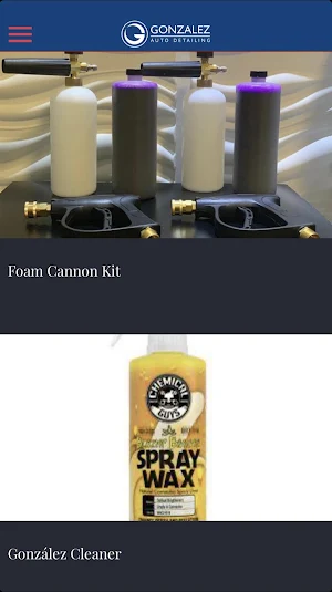 Gonzales Auto Detailing Screenshot 3
