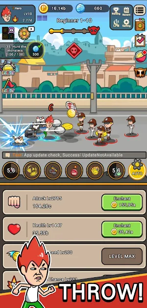 The King Of DodgeBall : Idle Screenshot 1