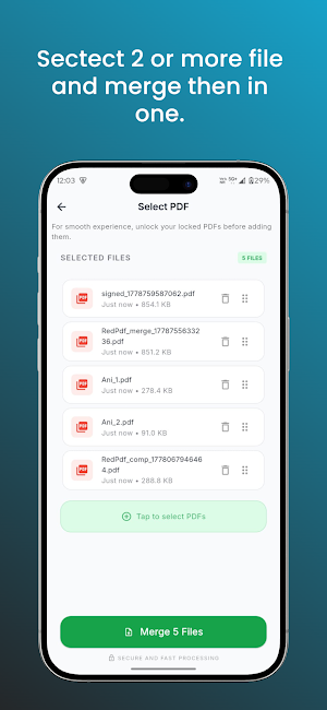 PDF Merge & Split, Combine PDF Screenshot 1