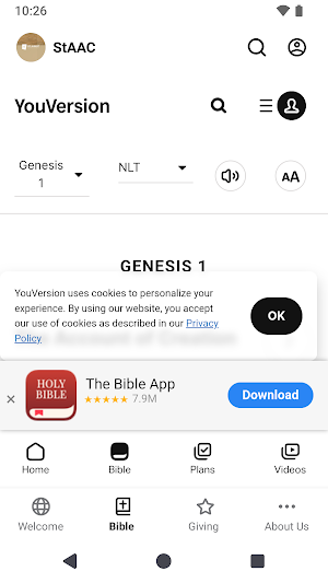 St. Albert Alliance Church Screenshot 1