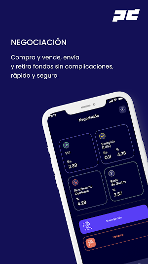 PerCapital App Screenshot 1