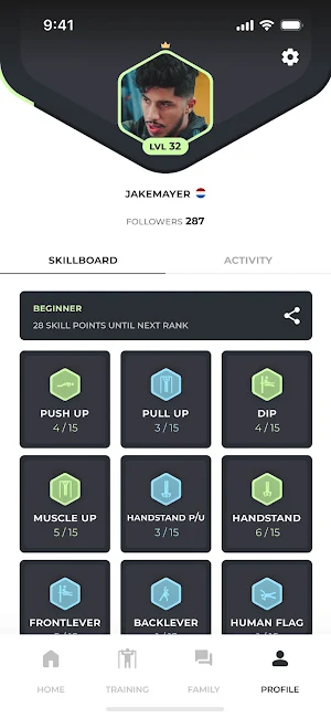 Calisthenics Family: Workout Screenshot 3