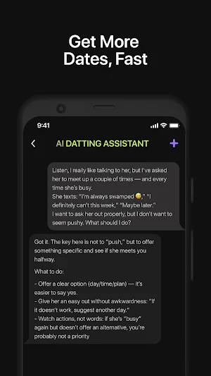 Rizz AI Dating Wingman GPT App Screenshot 3