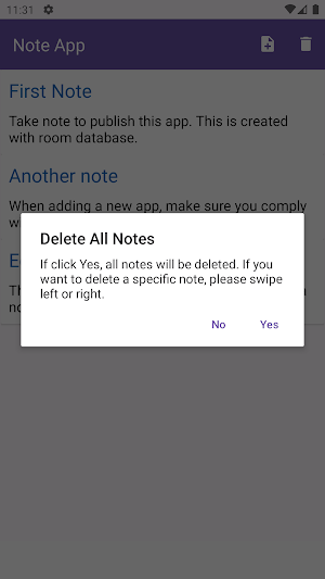 Note App Screenshot 3