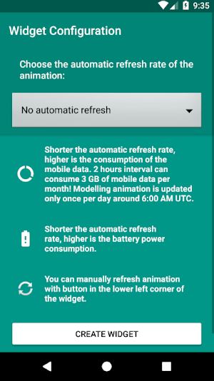 WAM Swell Mediterranean Widget Screenshot 3