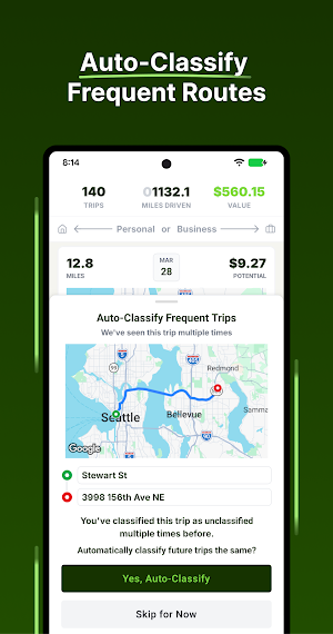 SmartMiles: Mileage Tracker Screenshot 3