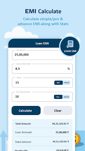 EMI Calculator - All Bank Loan Screenshot 1