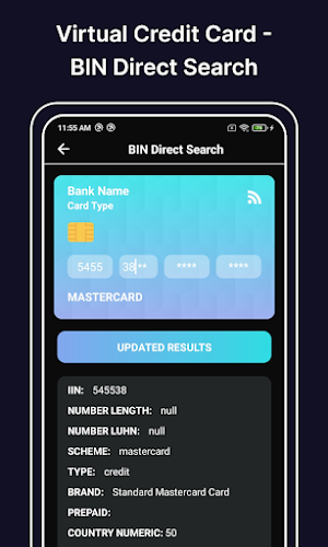 Virtual Credit Card Verifier Screenshot 2