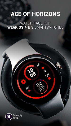 Ace of Horizons: Watch Face Screenshot 0