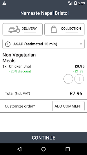 Namaste Nepal Bristol Screenshot 2