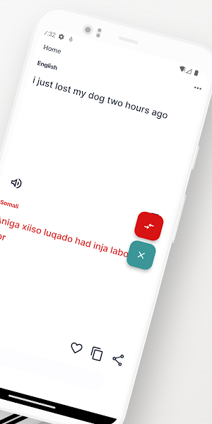 Somali-English Translator Screenshot 1