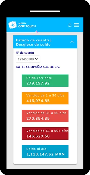 Alestra One Touch Screenshot 0