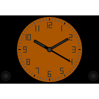 Analog alarm clock hpm