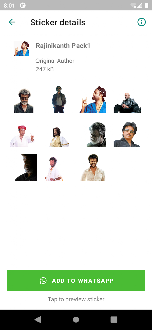 Rajinikanth Stickers Thalaiva Screenshot 2