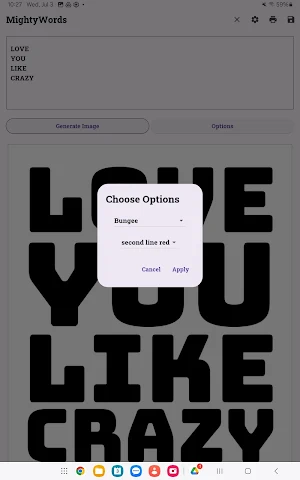 MightyWords Screenshot 1