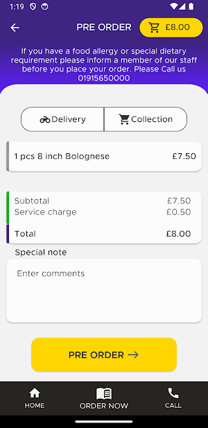 Fona Pizza Screenshot 1
