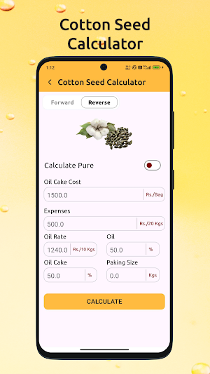 Moro Oil Calculator Screenshot 1