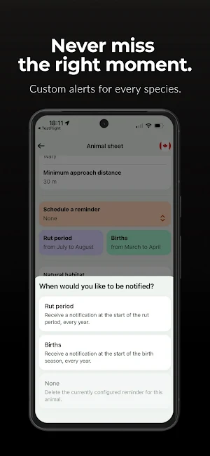 WildlifePhotographer - Tracker Screenshot 2