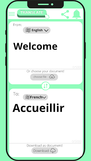 Translator for language Screenshot 3