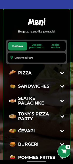 TONY'S PIZZA and more Screenshot 0