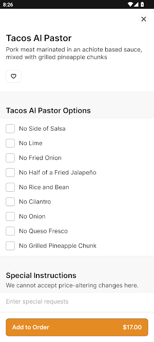 La Casona Mexican Restaurant Screenshot 3