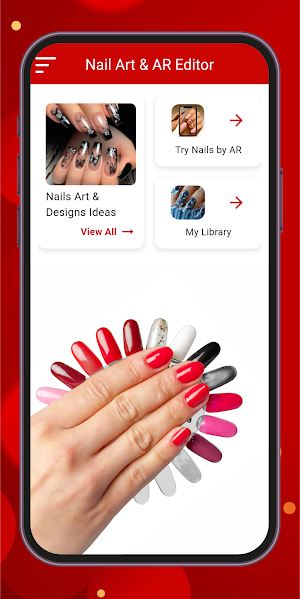 AR Nails Design Ideas Editor Screenshot 2
