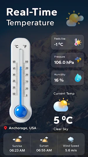 Room Sense: Indoor Thermometer Screenshot 1