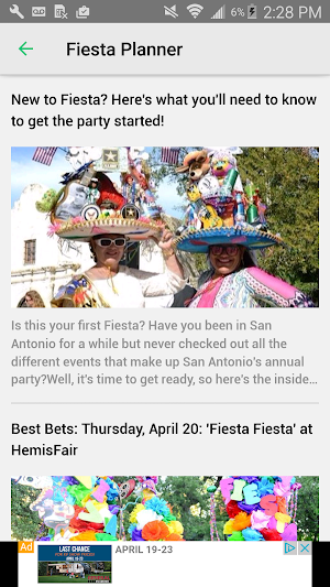 KENS 5 Fiesta Coverage Screenshot 1