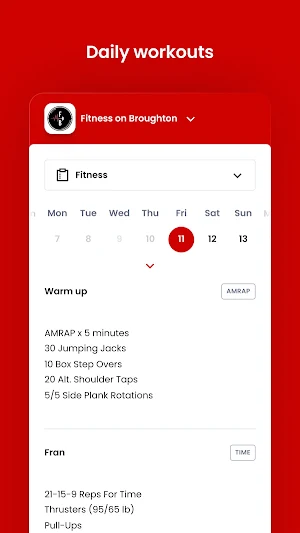 Fitness on Broughton Screenshot 3