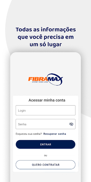 Fibramax Central do Assinante Screenshot 0