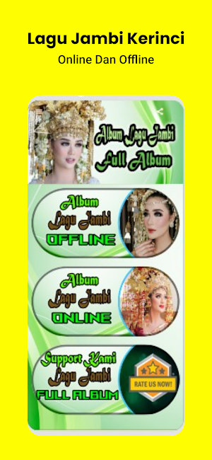 Lagu Jambi Kerinci Mp3 Offline Screenshot 1