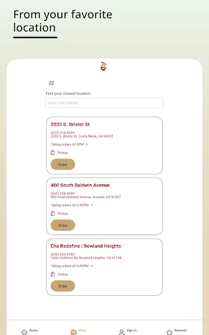 Cha Redefine App Screenshot 1